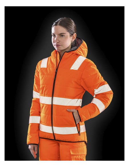 RES-R500X-Recycled Ripstop Padded Safety Jacket 2